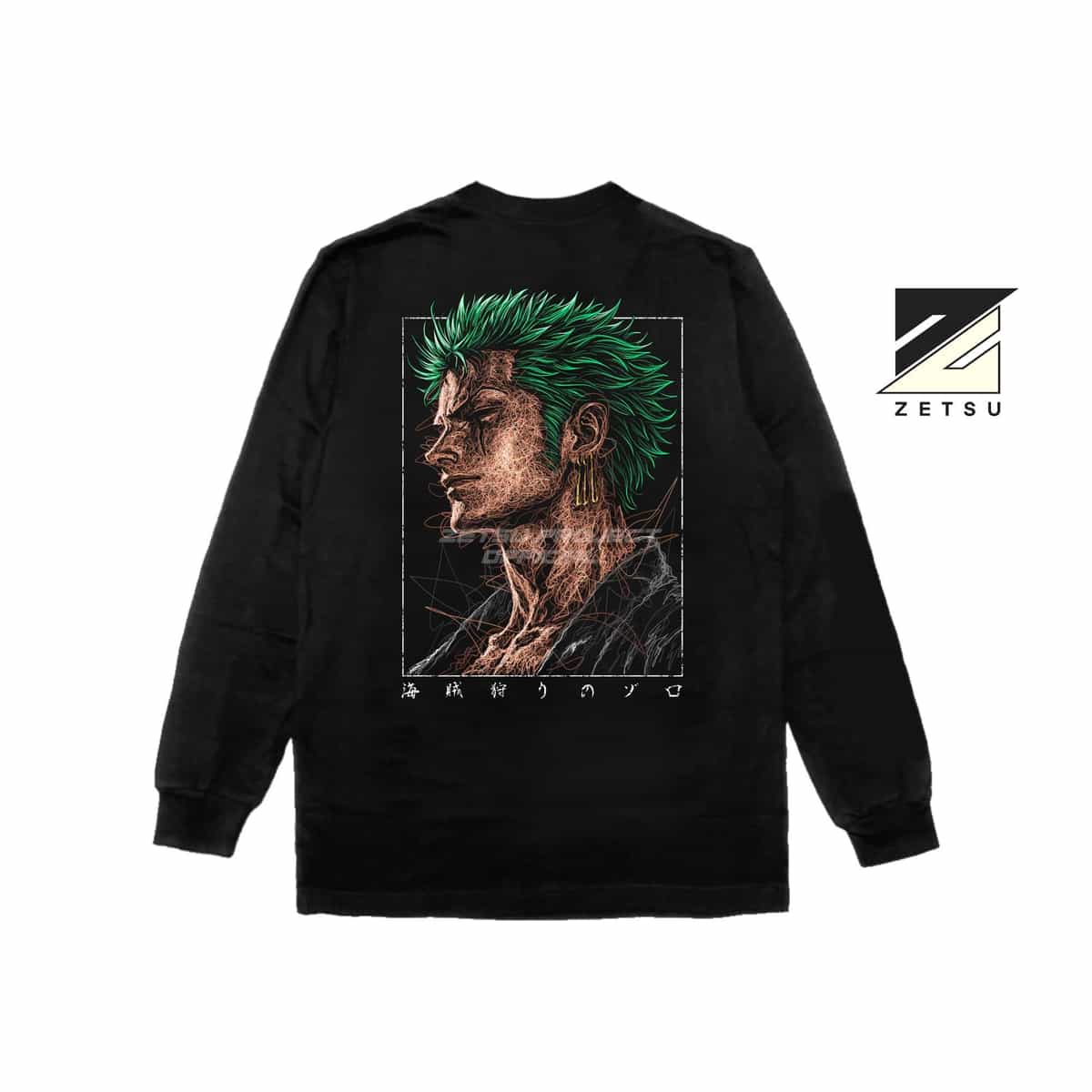 Zetproject - Zoro Tshirt Long Sleeve-3